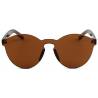 sunwall vibes brown sunglasses