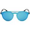 comprar online gafas de sol para niños lente azul espejo y montura negra by Sunwall