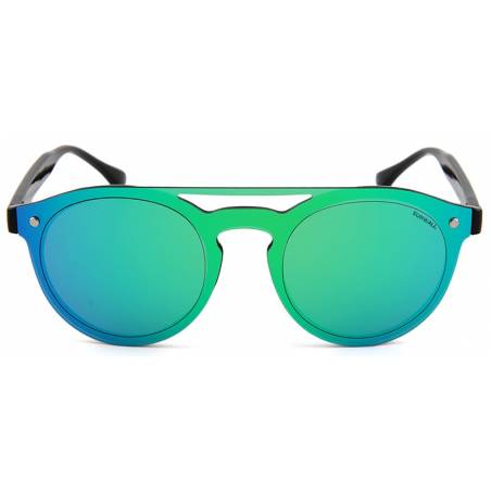 comprar online gafas de sol para niños lente verde y montura negra by Sunwall